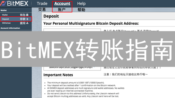 BitMEX转账指南：从入门到精通，避坑必看！