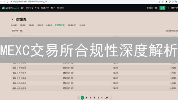 MEXC交易所合规性深度解析：你的资金安全吗？